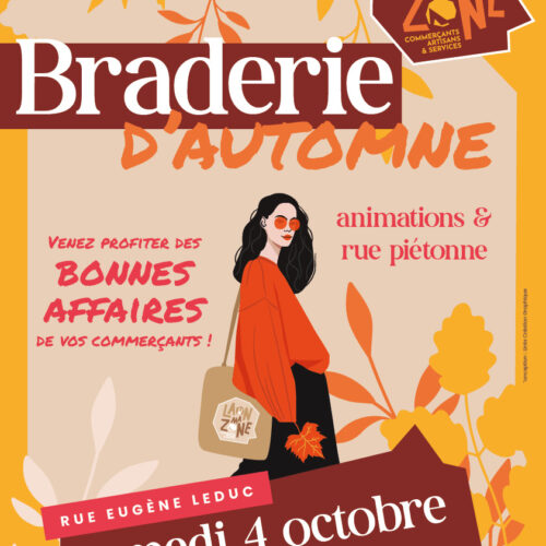 Braderie d'automne le 4 octobre 2025