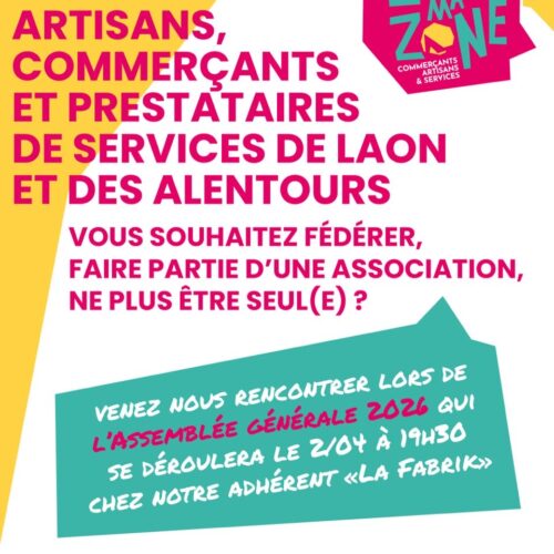 Rejoignez l'association Laon MaZone !