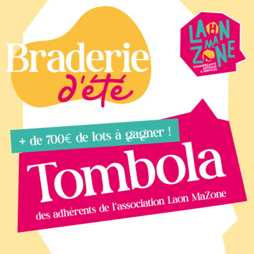 Tombola de la braderie d'été du 20/06